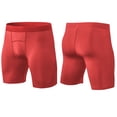 thumbnail image 3 of Plebaso Compression Shorts for Men Stretch Athletic Training Shorts Breathable Running Workout Underwear, 3 of 4