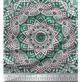 thumbnail image 1 of Soimoi Poly Georgette Fabric Moroccan & Mandala Kaleidoscope Decor Fabric Printed Yard 52 Inch Wide, 1 of 3