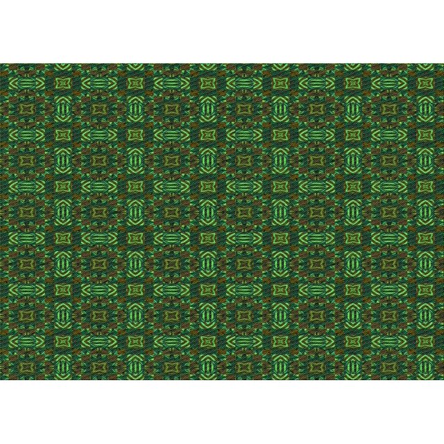 Ahgly Tapis Rectangulaire Lavable en Machine Intérieur Transitionnel Vert Forêt Foncé, 2 Pieds x 5 Pieds