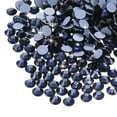 thumbnail image 1 of Uxcell Hotfix Rhinestones Flatback Crystal Glass Gems for Craft Clothes DIY Decoration Dark Blue 4.8mm, 1 of 5