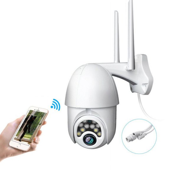 1080p Wireless Wifi Camera Outdoor Cctv Full Hd Ptz Smart Motion Detection Infrared Camera 1080P UK Plug