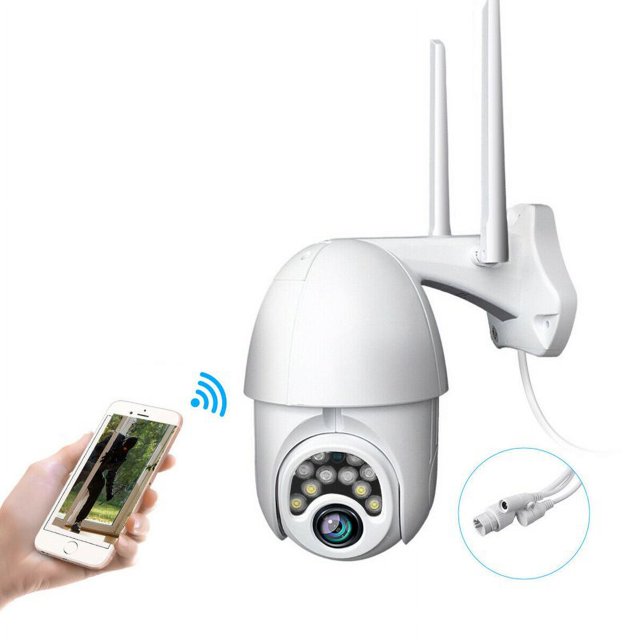 1080p Wireless Wifi Camera Outdoor Cctv Full Hd Ptz Smart Motion Detection Infrared Camera 1080P UK Plug