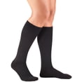 thumbnail image 1 of Truform Knee High Casual Socks: 10 - 20 mmHg, Black, Large, 1 of 7