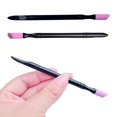 thumbnail image 3 of PVCS Double-end Quartz Cuticle Pusher Trimmer Manicure Nail Art Tool, 3 of 7
