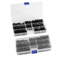 thumbnail image 4 of WALFRONT 340Pcs Flange Self Tapping Screws Bolt Cross Head Black Assorted Set with Case , Self Tapping Screws,  Black Assorted Screws Set, 4 of 8