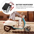 thumbnail image 2 of KAKOWELY Lead Acid Battery Charger Multi-functional 12V Short Circuit Protection Charger (US Plug),4.13X"X2.17"X1.38", 2 of 5
