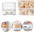 thumbnail image 2 of Piwvid Food Dehydrator Machine | 5 Stackable Stainless Steel Trays Dryer with Digital Adjustable Timer & Temperature Control - Electric Food Preserver for Fruits, Veggies, Meats & Dog Treats, 2 of 7
