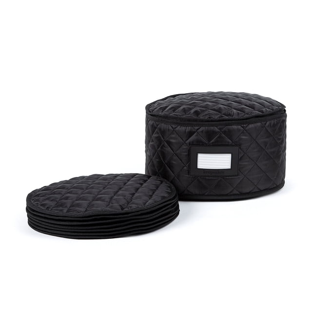 Covermates Souvenirs - Rangement pour Vaisselle - Protection Rembourrée - Fenêtre pour Pièce d'Identité - Résistant aux Taches - Lavable à la Machine - Rangement en Chine, Crème