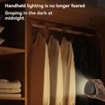 thumbnail image 3 of Rechargeable Magnetic LED Wall Light 360° Rotation Touch Remote Control Cabinet Spotlight for Home & Office Black,1 x Wall lamp 1 x Remote control,Black, 3 of 10