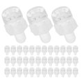 thumbnail image 4 of KAKOWELY Kit de Fixations d'Angle en Acrylique Transparent 100 Pcs avec Vis à code Triangulaire M3x6 et Écrous M3x2.4 pour Fixation Trilatérale dans Assortiment d'Écrous et Boulons Transparents, 4 of 5