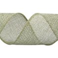 thumbnail image 2 of Joycrosso Burlap Wired Edge Ribbon 2 inch x 10 Yards, Spring Moss, Ideal for Crafting, Gift Wrapping, Wreath, Christmas Tree, and Rustic Wedding Decorations, 2 of 4