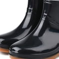 thumbnail image 5 of Boot Womens Rain Boots Fashion Antiskid Short Rain Boot Round Head Radian PVC Plastic Rain Boots, 5 of 5