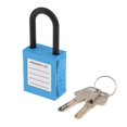 thumbnail image 2 of PL38-KD Cadenas de Sécurité Incurvé en PVC de 38 mm Cadenas de Sécurité en PVC Bleu, 2 of 9