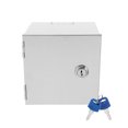 thumbnail image 1 of Heavy-Duty Stainless Steel Anti-Theft Socket Protection Box Lockable Electrical Outlet Cover For Outdoor Use Secure Electrical Outlet Box For Safety, 1 of 8