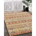 thumbnail image 2 of Ahgly Company Tapis d'Intérieur Rectangulaires Abstraits Rouille Rose Abstraits pour Aire, 2 Pieds x 5 Pieds, 2 of 6