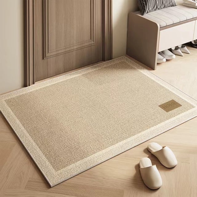 Tapis de Porte Intérieur Entrée Petit Tapis Tapis de Porte avant Tapis de Porte avant Extérieur Entrée Tapis Boho de Salle de Bain Lavable Tapis Antidérapants pour Porche Cuisine Chambre Balcon Salon Tapis Rayé Rafraîchissant