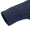 thumbnail image 4 of Chandail Ajusté pour Homme, Chandail Tricoté à Manches Longues avec Col Rabattu, Tenue Décontractée de Base pour l'Automne et l'Hiver, 4 of 9