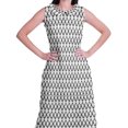 thumbnail image 2 of Moomaya Ensemble Kurta et Pantalon Sans Manches pour Femmes à Col Peter Pan Imprimé, Ensemble Ethnique 2 Pcs, 2 of 6