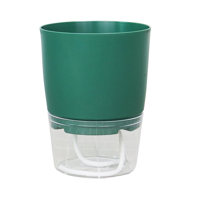 Automatic Water-absorbing Potted Plant Pot, Self-watering Planter, 6-inch Capacity, Modern Ceramic Design, For Home/Garden, Smart Hydroponic System, Indoor/outdoor Decor, Eco-friendly Hzhnb
