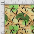 thumbnail image 2 of oneOone Velvet Yellow Fabric Flamingo Sewing Craft Projects Fabric Prints By Yard 58 Inch Wide, 2 of 5