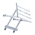 thumbnail image 4 of EIGTHTAIL Chaises Pliantes Extérieures Chaise Pliante Portable 38X26CM Argent, 4 of 8