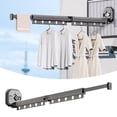 thumbnail image 2 of Drying Racks Drying Mounted On The Wall With A Suction Cup Tri Co Lapsible Drying Grid Retractable Clothing Drying Shelf With 15 Hooks Aluminum Wall Air Towel Rack for Kitchen Space Saving Drying Rack, 2 of 4