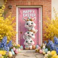 thumbnail image 3 of C Easter Door Curtain Party Decorations, Polyester Fabric Door Cover With Full Coverage And Easy Setup For Home Decor, Classroom, Office Display – 70.87X35.43In 0.26Lb, 3 of 7
