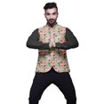 thumbnail image 3 of Atasi Floral Party Wear Jacket For Men Printed Casual Jackets Elegant Wedding Jacket-Large, 3 of 6