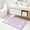 purple, variant on Plush Bow Knot Bath Mat Soft Absorbent Non-Slip Bathroom Rug Home Decor