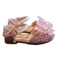 thumbnail image 2 of Sandales Fille Enfant Strass Papillon Perles Été Décontracté Rue Danse Chaussures pour Enfants, 2 of 7
