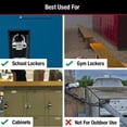 thumbnail image 2 of Master Lock Canada Master Lock Set-Your-Own Combination Lock #1534DBLK, 2 of 3