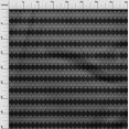 thumbnail image 3 of oneOone Polyester Lycra Fabric Floral & Chevron Block Printed Craft Fabric BTY 56 Inch Wide, 3 of 4