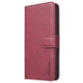thumbnail image 4 of Wallet Case for iPhone 17 Pro RFID Blocking Flip Cover with Card Slots & Kickstand Red, 4 of 7