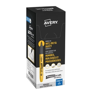 Marks A Lot® UltraDuty® Marqueurs, Noir, 1mm Conseil de la balle