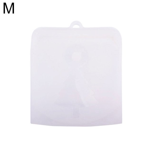 Sac de Rangement Alimentaire Semi-Transparent en Silicone Auto-Scellé pour Cuisine et Réfrigérateur Lubelski