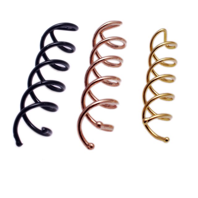 Épingles à Spirale Épingles à Vis Torsadées Pinces à Cheveux Épingles à Spirale