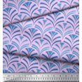 thumbnail image 3 of Soimoi Cotton Poplin Fabric Scales Geometric Decor Fabric Printed Yard 56 Inch Wide, 3 of 3