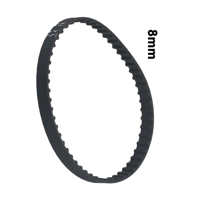 Chendee 110Xl031 55 Teeth Rubber Timing Belt, black, 8mm width, designed for sander model 429964-3. Features durable rubber construction, 55 teeth, and a pitch of 0.2 inches for precise power transmission. Compatible with Black Decker 429964-3, ideal for automotive replacement parts.