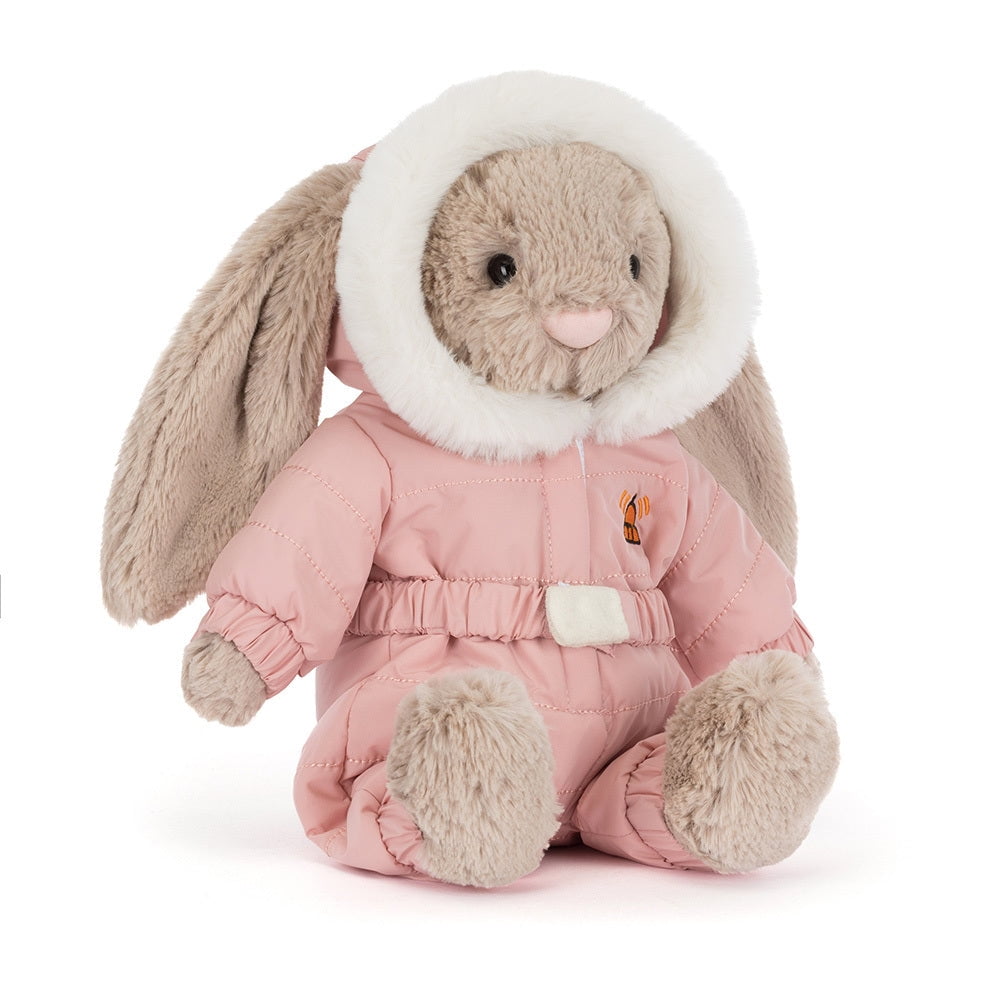レア★ジェリーキャット　bashful bunny  suit　新品 Jellycat Bashful Bunny Snow Suit Stuffed Animal, 12.2 Inch Soft