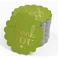thumbnail image 4 of Inkdotpot 100 Pack Real Gold Foil Paper Tags Thank You Bridal Shower Favor Hang Tags, 4 of 6