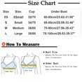 thumbnail image 2 of Soft Bras for Women Wire-Free Pullover Bra Feature V-Neck Soft Bra Style W-1297 Pinks S, 2 of 2