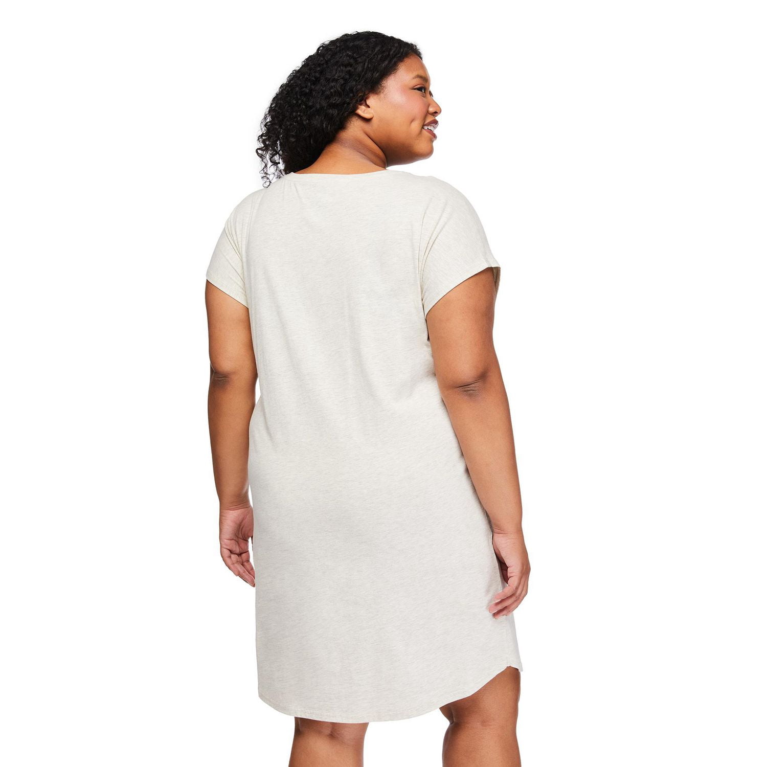 George Women's Plus V-Neck Nightshirt