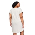 thumbnail image 3 of George Women's Plus V-Neck Nightshirt, 3 of 6