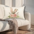 thumbnail image 4 of Dvkptbk Linen Pillowcase Easter Lumbar Pillow Covers 11.81X16.68 He Is Risen Spring Religious Pillows Case Decorative Linen Pillow Covers for Couch Home Home Decoration, 4 of 8
