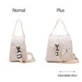 thumbnail image 4 of Sac à Main de Voyage Extensible Grand Sac de Sport à Plusieurs Couches Sac de Rangement pour Bagages de Voyage Sac de Fin de Semaine pour Avion Bagage à Main Violet plus, 4 of 6