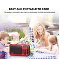 thumbnail image 3 of Rolton W405 FM Digital Radio Portable USB Wired Computer Speaker HiFi Stereo Receiver w/ Flashlight LED Display Support TF Music Play, 3 of 7