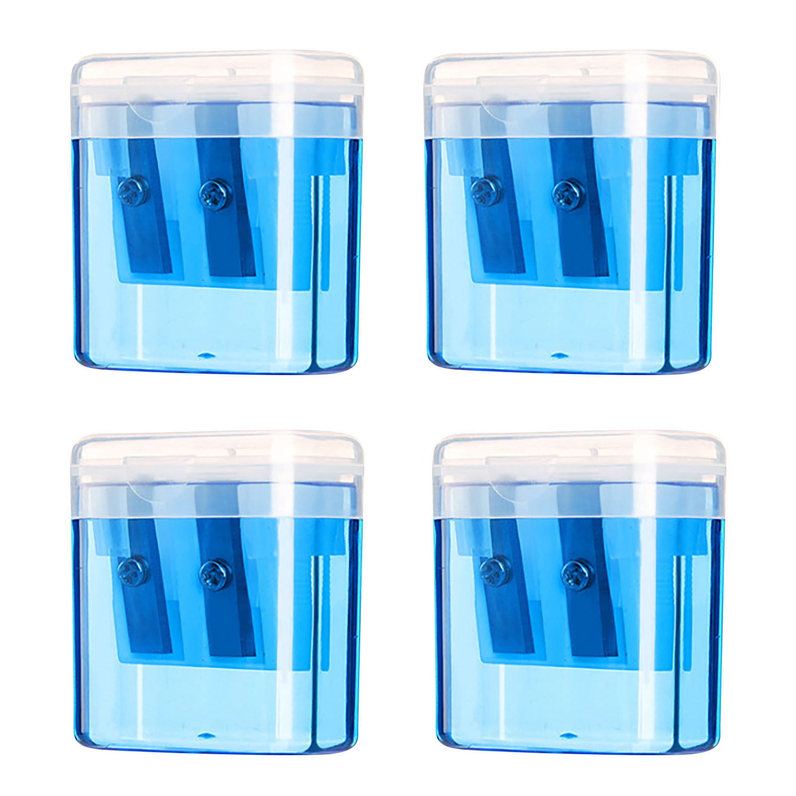 Tyidzon Transparent Pencil Sharpener School Supplies Candy Color Pencil Planer