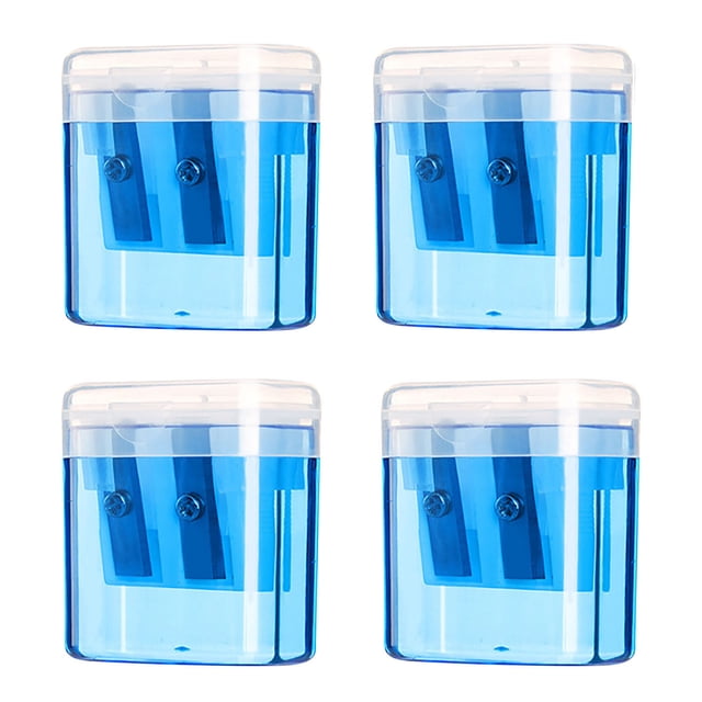 Tyidzon Taille-Crayon Transparent Fournitures Scolaires Rabot à Crayons Couleur Bonbon