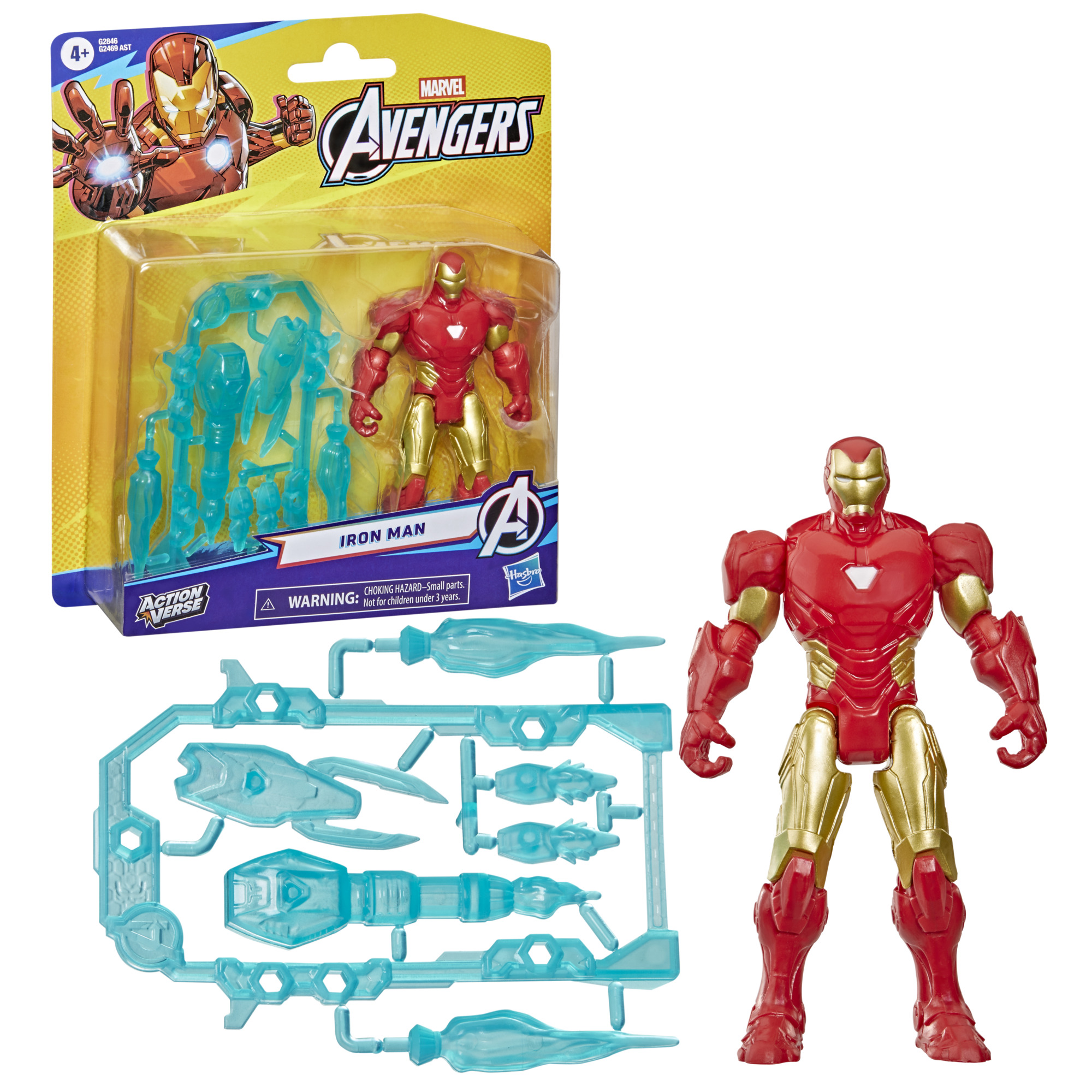 Marvel Avengers ActionVerse, figurine Iron Man