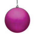 thumbnail image 1 of Vickerman N596070M 2.4 in. Fuchsia Matte Christmas Ornament Ball - 60 per Box, 1 of 1